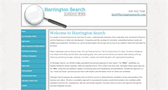 Desktop Screenshot of harringtonsearch.com